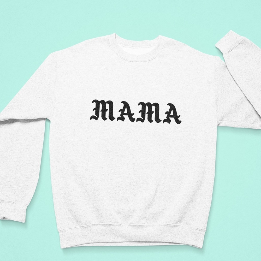 NEW MAMA oversized sweatshirt soft gift women